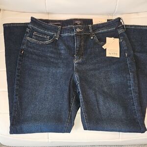 NYDJ Marilyn High Rise Straight Jeans in Riverbridge, Size 10, NWT